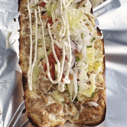 Baguette mit Thunfisch