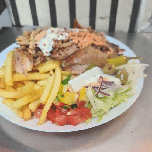 Drehspieß-Teller