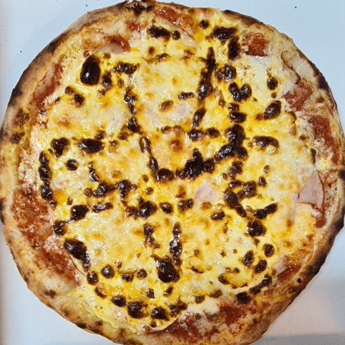 Pizza Hähnchen-Hollandaise