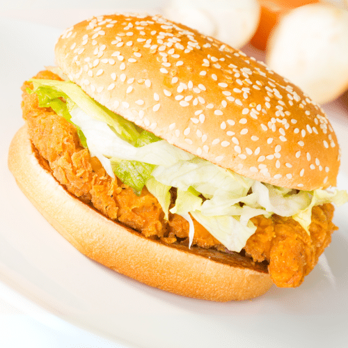 Krispie-Hühnchen-Sandwich