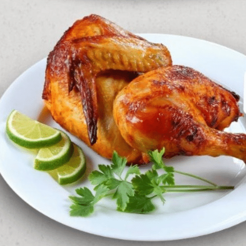 Halbes Hähnchen