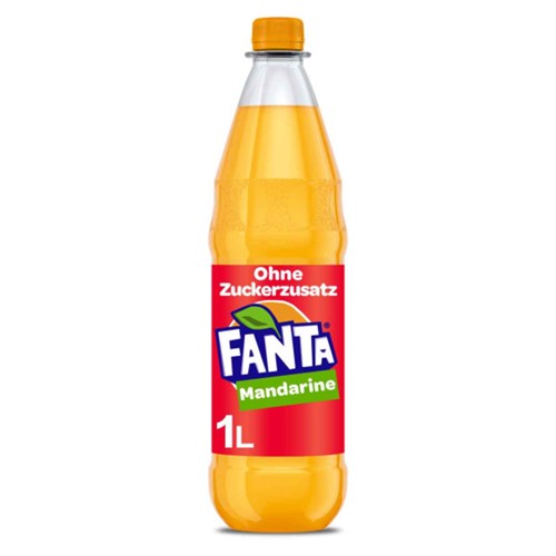Fanta Mandarine ohne Zucker 1.0l (MEHRWEG)