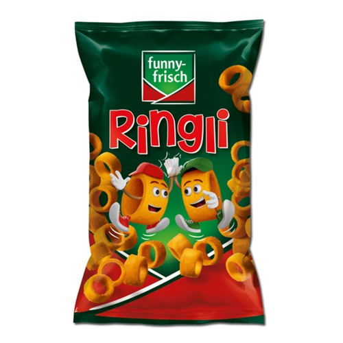 Funny Frisch Ringli Paprika Knabbergebäck 35g