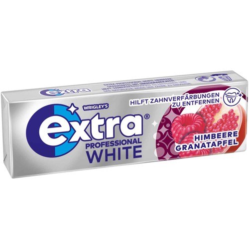 Extra Professional White Himbeere Granatapfel Dragee 14g