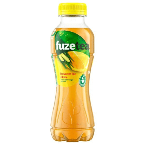 Fuze Tea Schwarzer Tee Zitrone 0.4l (EINWEG)