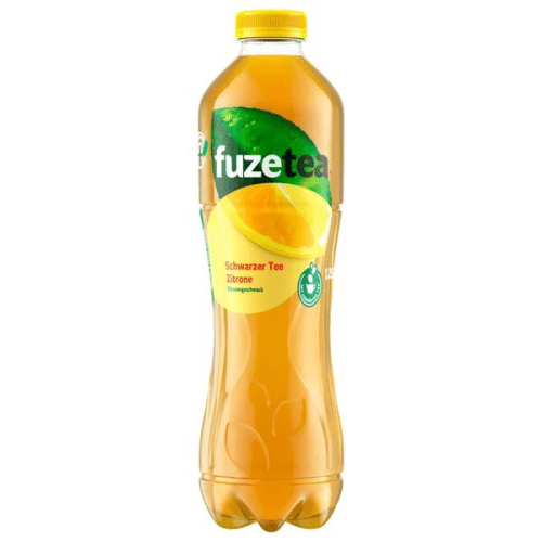 Fuze Tea Schwarzer Tee Zitrone 1.25l (EINWEG)