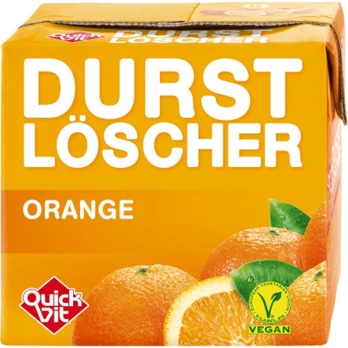 QuickVit Durstlöscher Orange 0.5l