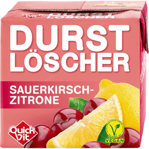 Durstlöscher Sauerkirsch Zitrone 0.5l