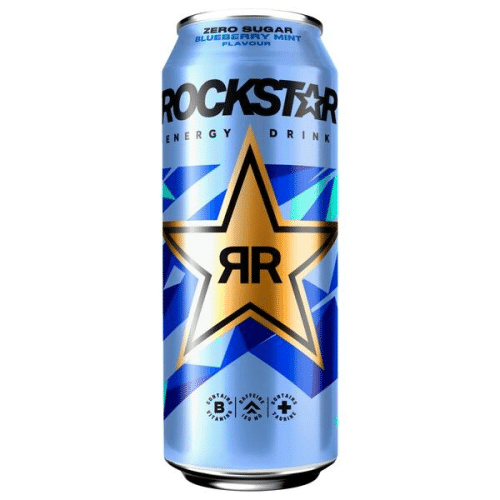 Rockstar Zero Blueberry Mint 0,5l (Einweg)