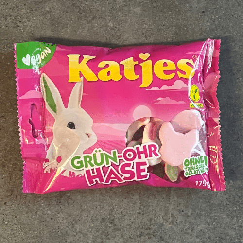 Katjes Grün Ohr Hase