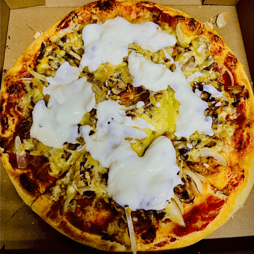 Pizza Döner Tzatziki