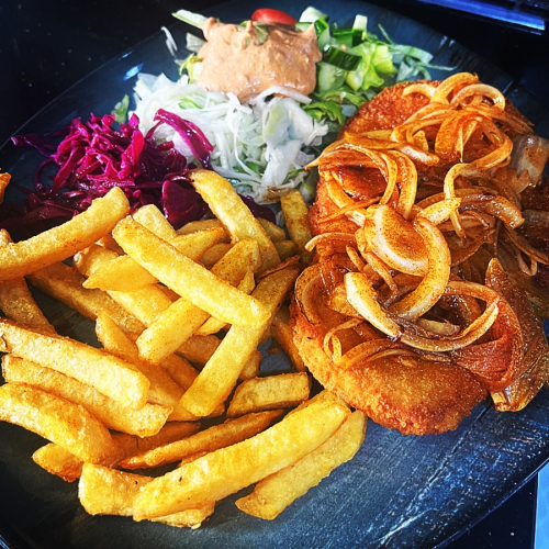 Zwiebelschnitzel (ca.200 gr)