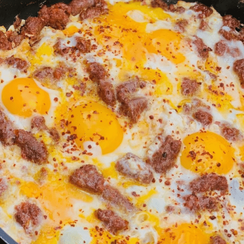 Omelett mit Sucuk