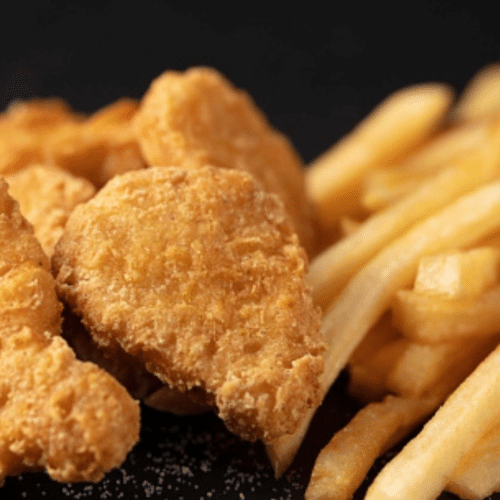 Menu Chili Chesse Nuggets mit Pommes