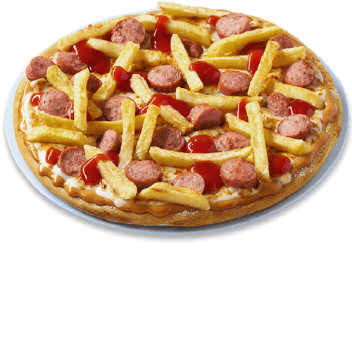 Pizza Currywurst Deluxe