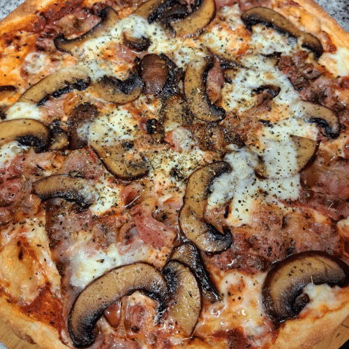 Pizza Speck & Butterpilz