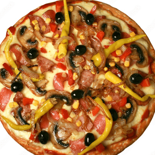 Pizza Mista Knoblauch