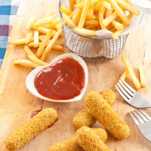 Pommes Mozzarella Sticks