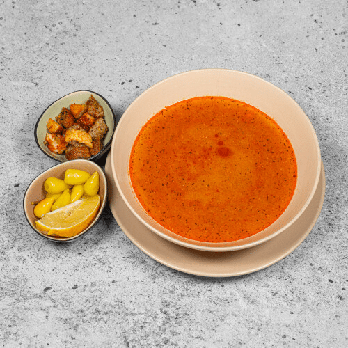 Linsensuppe - Mercimek Corbasi