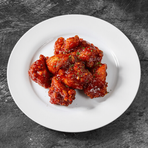 Hanssam Süß-Scharfe Korean Fried Chicken