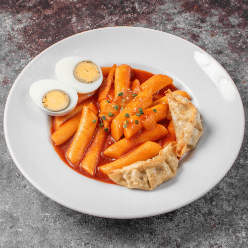 Tteokbokki (ohne Fischkuchen)