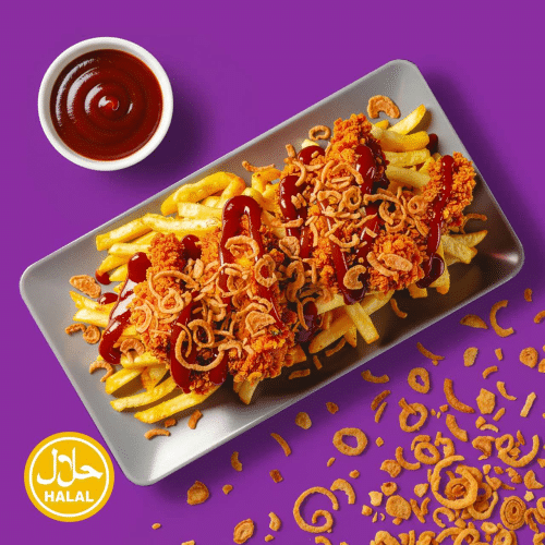 Western Style Loaded Fries