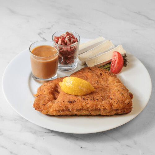 XXL Hausgemachtes Cordon Bleu -Black Forest-