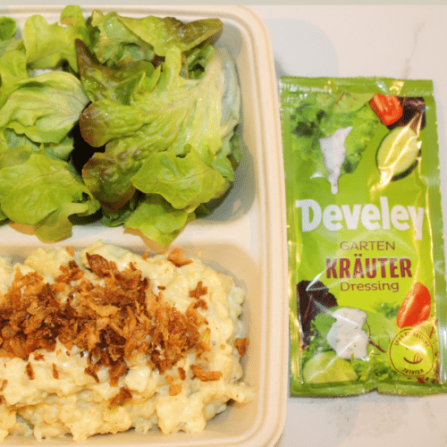 Käsespätzle mit Röstzwiebeln