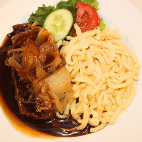 Zwiebelrostbraten