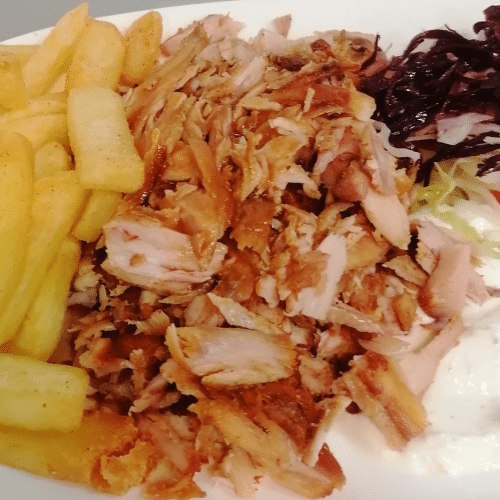 Hähnchendönerteller