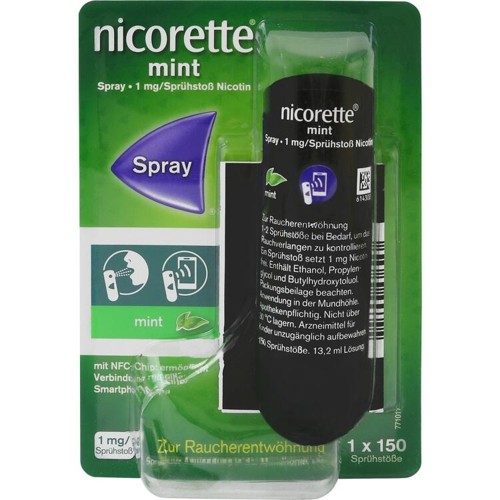 Nicorette Mint Spray 1 mg/Sprühstoß NFC