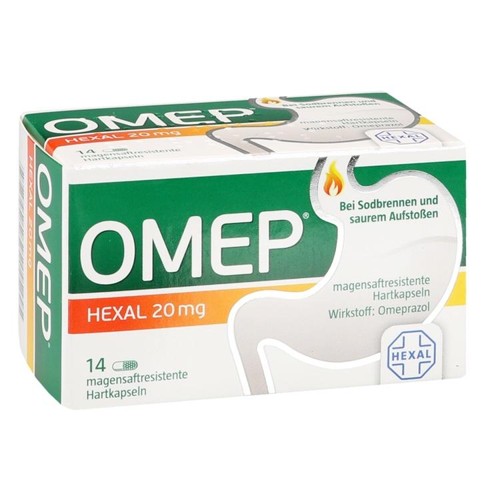 OMEP HEXAL 20mg magensaftresistente Hartkapseln