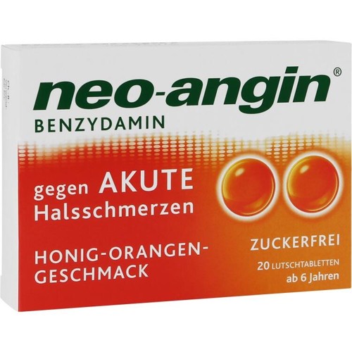 neo-angin Benzydamin akute Halsschmerz Honig-Orang