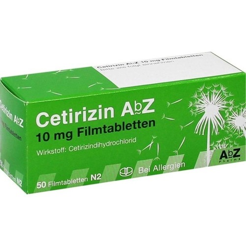 Cetirizin AbZ 10mg Filmtabletten
