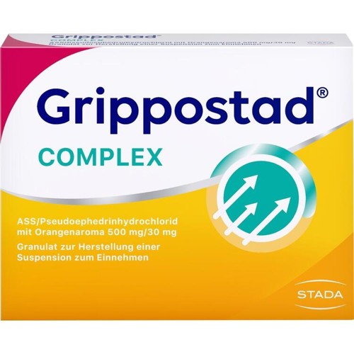 Grippostad Complex ASS/Pseudoephedrinhydrochlorid