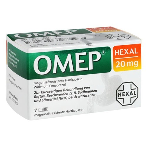 OMEP HEXAL 20mg magensaftresistente Hartkapseln