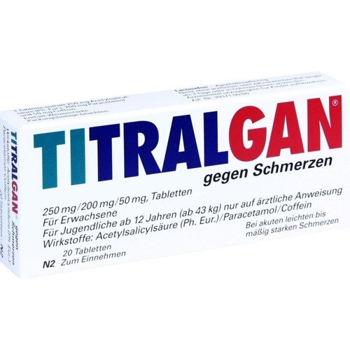 Titralgan gegen Schmerzen