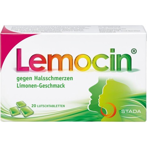 Lemocin gegen Halsschmerzen