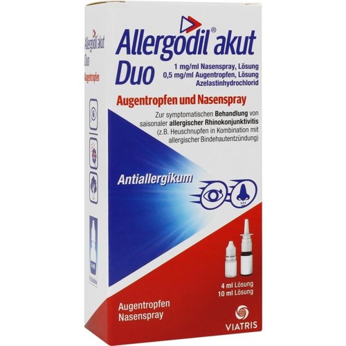 Allergodil akut Duo 4ml AT akut / 10ml NS akut