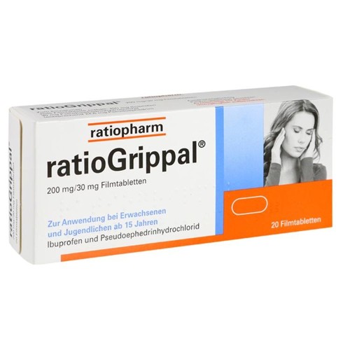 ratioGrippal 200 mg/30 mg Filmtabletten