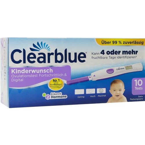 Clearblue Ovulationstest FORTSCHRITTLICH & DIGITAL