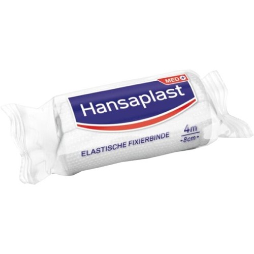 Hansaplast Elastische Fixierbinde gekreppt 4mx8cm