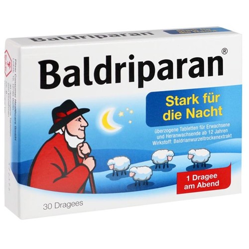 Baldriparan stark für die Nacht