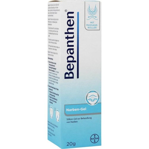 Bepanthen Narben-Gel mit Massage-Roller