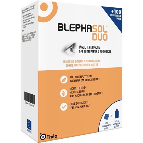 Blephasol Duo 100ml + 100 Reinigungspads