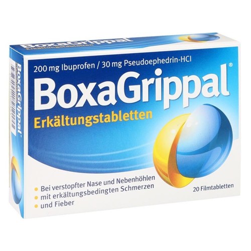 BoxaGrippal Erkältungstabletten 200mg/30mg FTA
