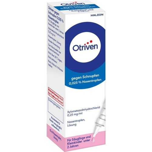Otriven gegen Schnupfen 0.025% Nasentropfen