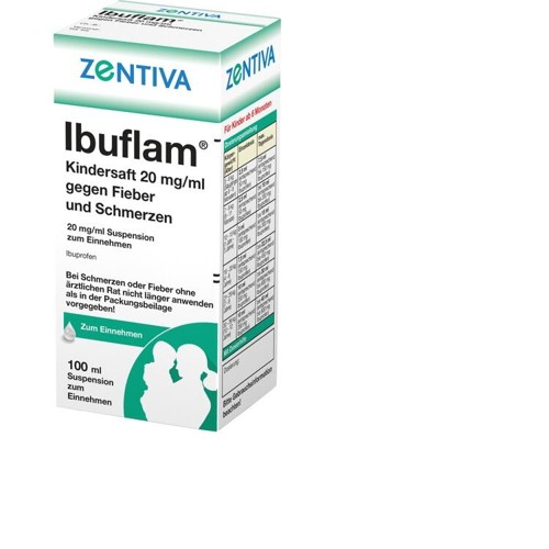 Ibuflam Kindersaft20mg/ml gegen Fieber u.Schmerzen