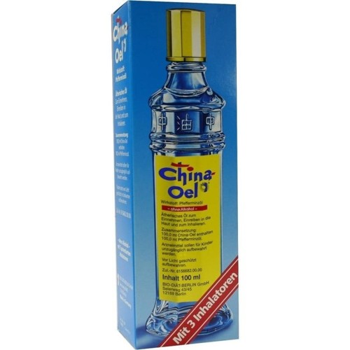 CHINA OEL + 3 INHALATOREN