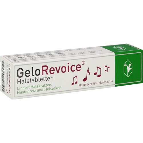 GeloRevoice Halstabl. Holunderblüte-Mentholfrei
